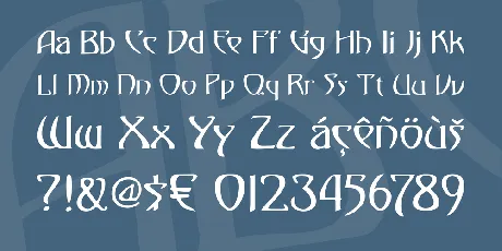 Gismonda FG font