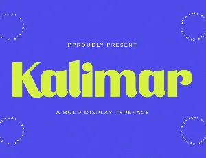 Kalimar font