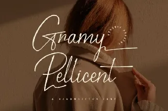 Gramy Pellicent font