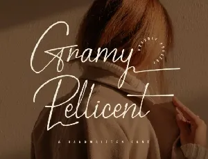 Gramy Pellicent font