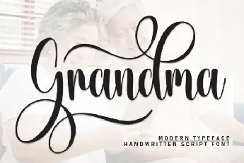 Grandma Script font