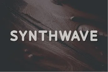 Synthwave font