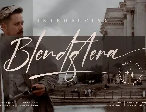 Blendstera font