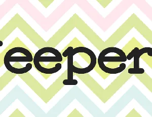 Jeepers font