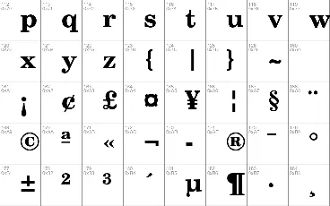 TeX Gyre Schola font