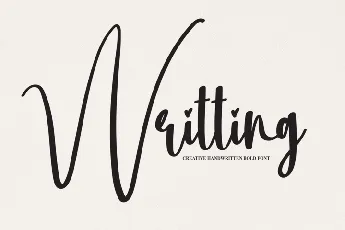 Writting font