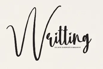 Writting font