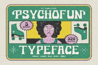 Psychofun font