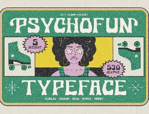 Psychofun font