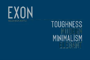 Exon Typeface font