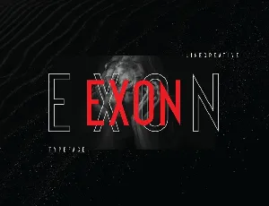 Exon Typeface font