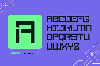 Techno Grazer font