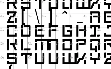 Techno Grazer font