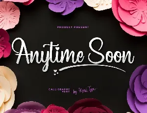 Anytime Soon Demo font