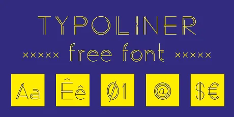 Typoliner-RW font