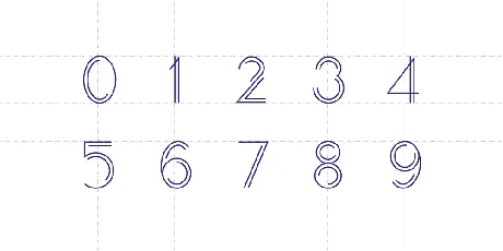 Typoliner-RW font