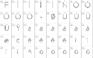 Typoliner-RW font