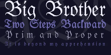 Leipzig Fraktur UNZ1A font