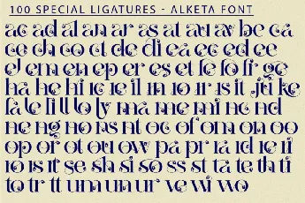 Alketa font