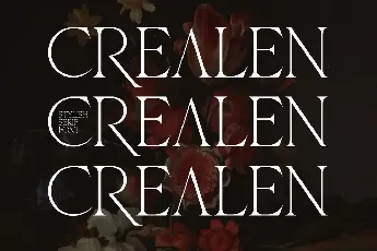 CREALEN font