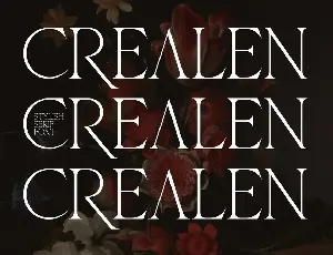 CREALEN font