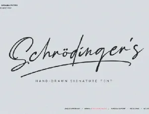 SchrÃ¶dinger’s font