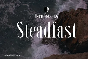 Steadfast Typeface font