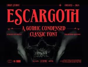 Escargoth font