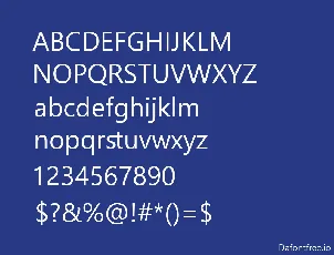 Segoe Ui font