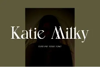 Katie Milky font