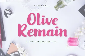 Olive Remaine font