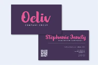 Olive Remaine font