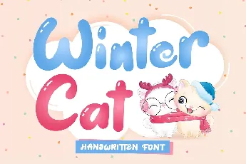 Winter Cat font