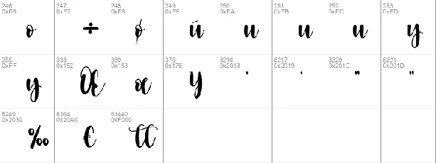 Storybook font