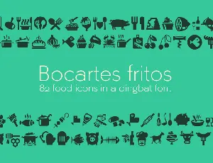 Bocartes fritos font