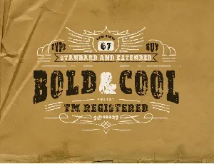 vtks Bold&Cool font