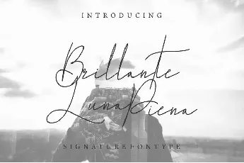 B Luna Piena Demo font