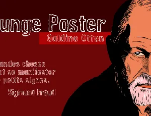 Grunge Poster font