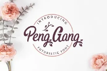 Peng Gang font