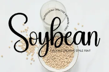 Soybean Script font