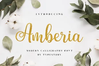 Amberia font