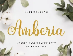 Amberia font