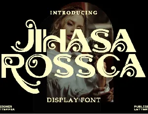 Jihasa Rossca font