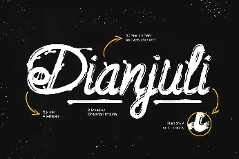 Dianjuli Typeface font