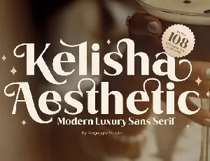 Kelisha Aesthetic font