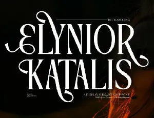 Elynior Katalis font