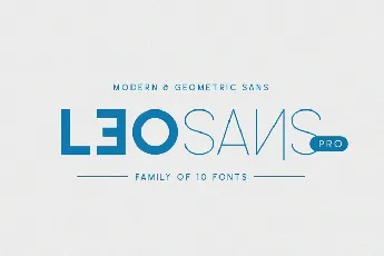 Leo Sans Pro font