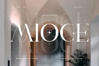 Mioge font