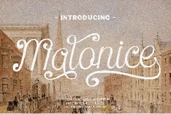 Malonice font