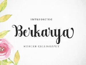 Berkarya font